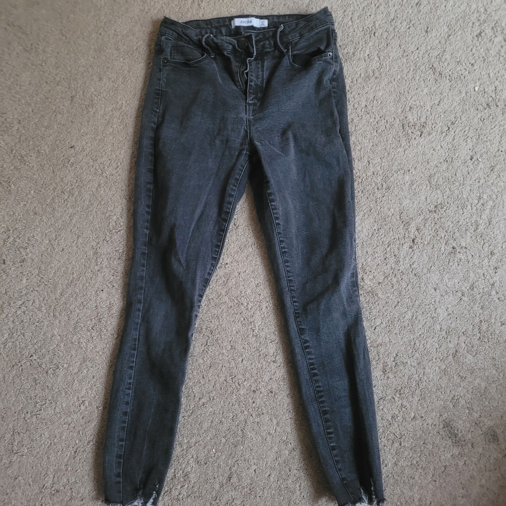 Black Denim Jeggings